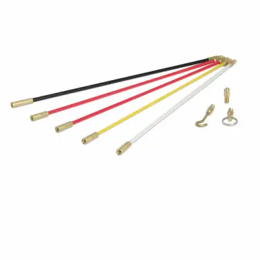 Super Rod CRTB cable puller-feeder Black, Gold, Red, White, Yellow - Super Rod