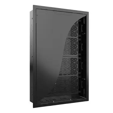 Chief Proximity Extra-Large In-Wall Storage Box with Flange, Cover, and Lever Lock - Storage