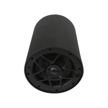 6" Suspended 2-Way Pendant Loudspeaker. Black Cabinet - 